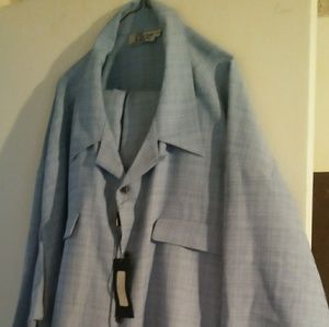 NEW SMOKEY JOES ALLURE 2-PIECE BLUE STRIPE